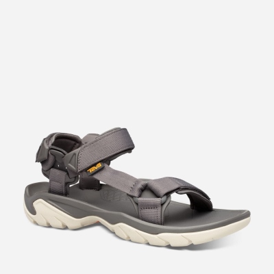 Teva Terra Fi 5 Universal - Men's Teva Sandals - Grey | India (VGPB34087)